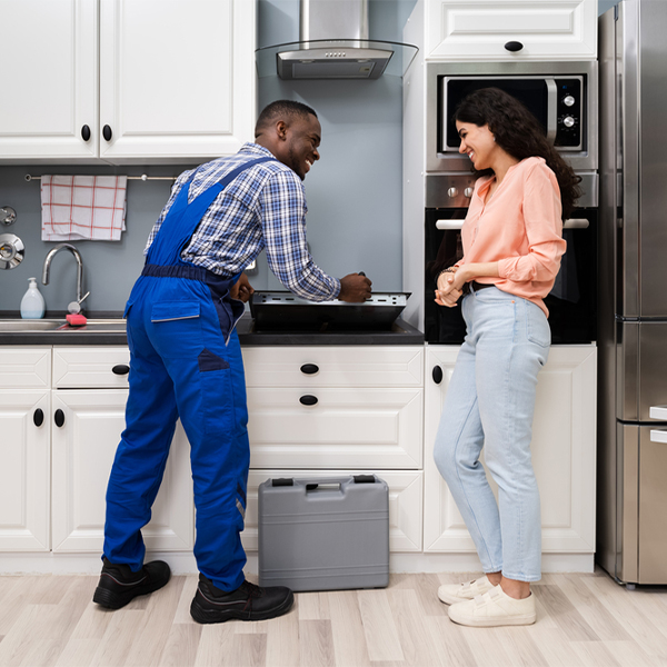 can you provide an estimate for cooktop repair before beginning any work in Franklin County Illinois